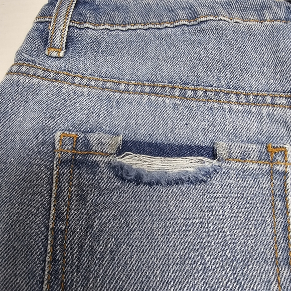 NWT NFL FocoWashington Redskins Denim Shorts Size Small Women's Embroidere - Picture 14 of 14